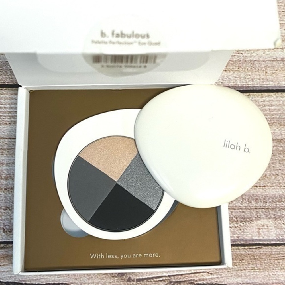 Lilah b. Palette Perfection Eye Quad Eyeshadow Palette in b. Fabulous